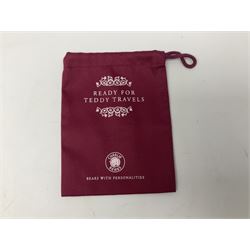 Three limited edition Charlie Bears, comprising Clockwork 168/1200, Pearl Grey 172/600, and Garter 195/600, each designed by Isabelle Lee, from the Minimo Collection, all with tags 