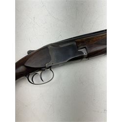 SHOTGUN CERTIFICATE REQUIRED - Fabrique Nationale Belgian Browning 12-bore double trigger boxlock ejector over-and-under double barrel shotgun with 66cm(26
