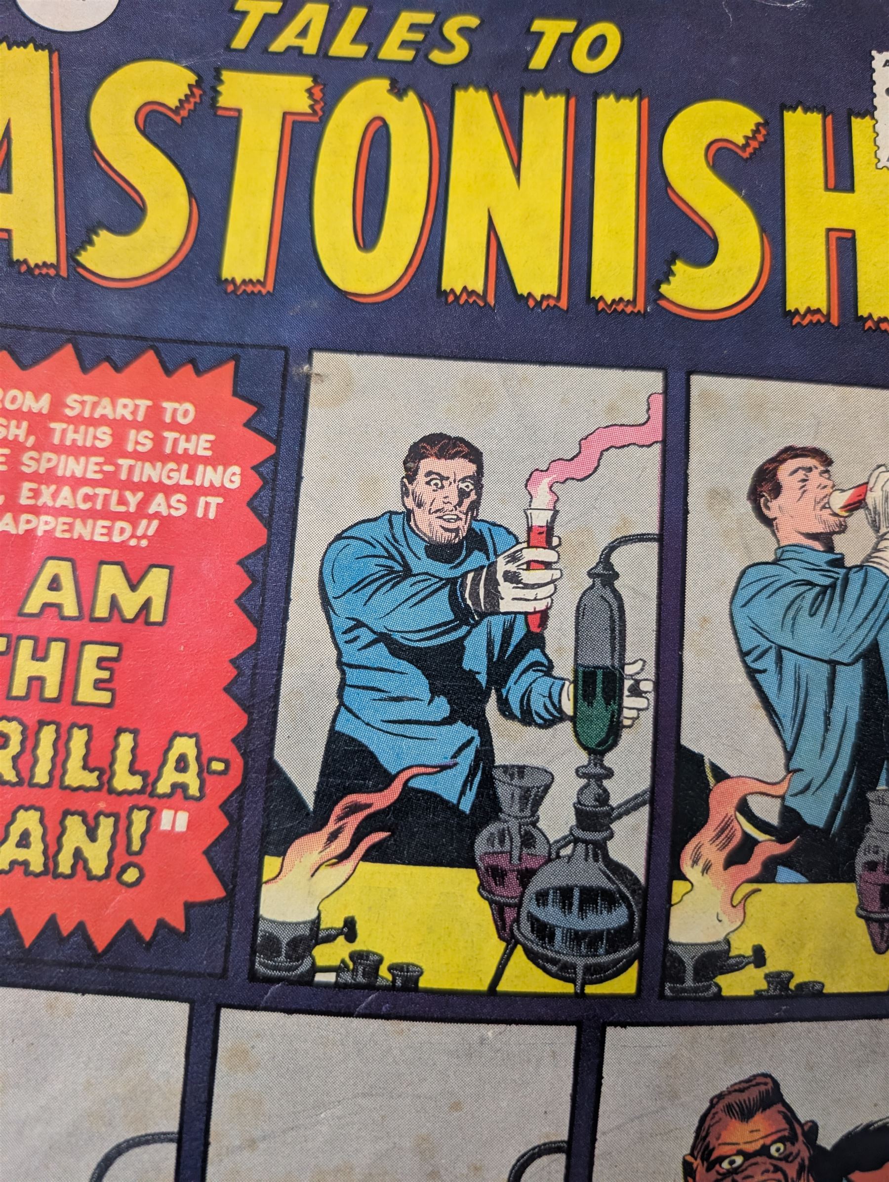 Twelve Marvel Silver Age 'Tales to Astonish' comic books, spanning years 1962-1964, comprising issues #28, #36, #37, #38, #42, #45 x 2, #47, #48 x 2, #49 and #51