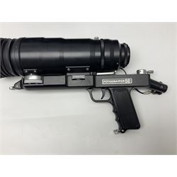 Zenit Photosniper Outfit, to include Zenit E camera body, serial no 80272217, 'Tair-3S 4.5/300' lens serial no 8508819, 'Aico 3x Converter', etc, all in a metal carry case  