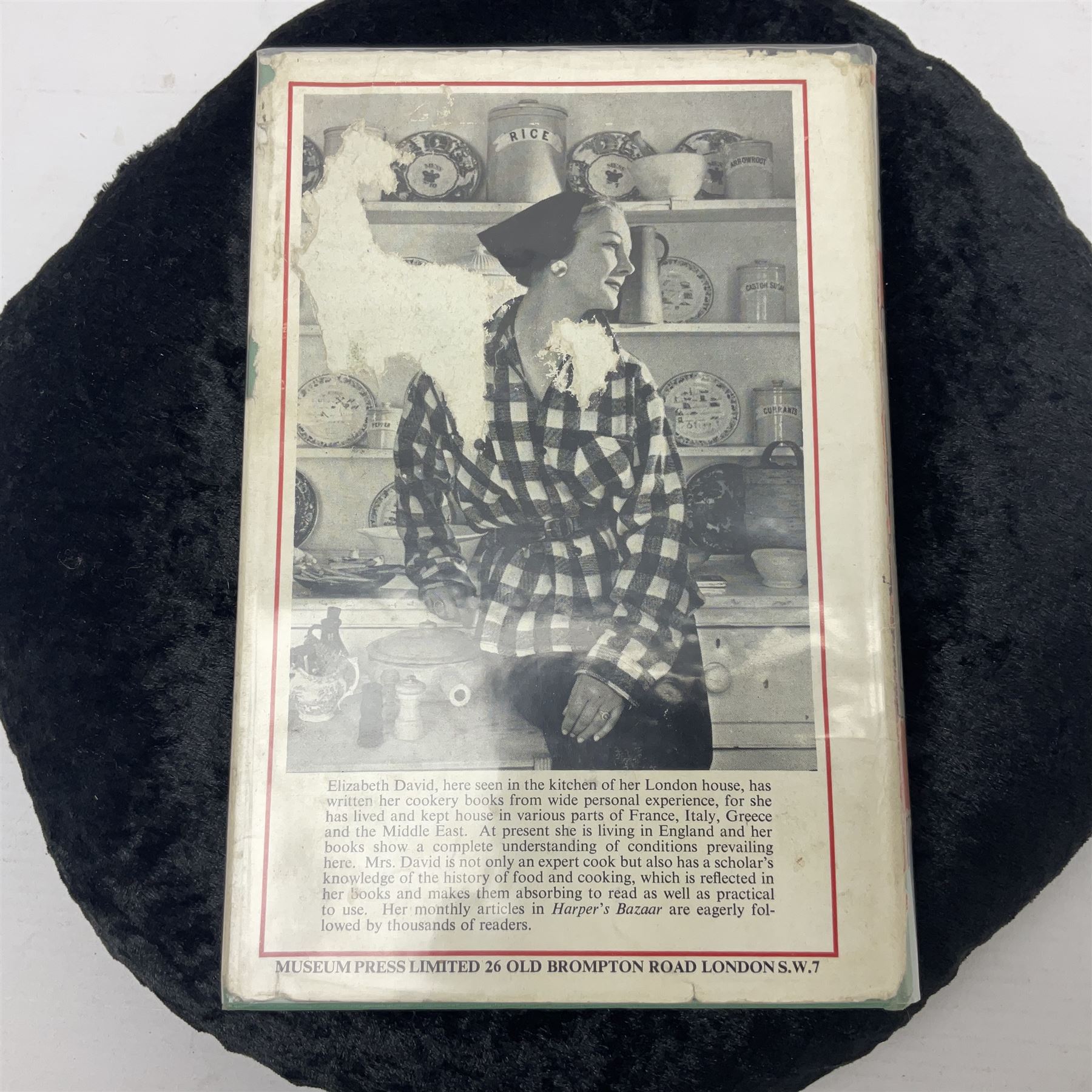Elizabeth David; Summer Cooking, Museum Press, London, first edition, with original dust cover 