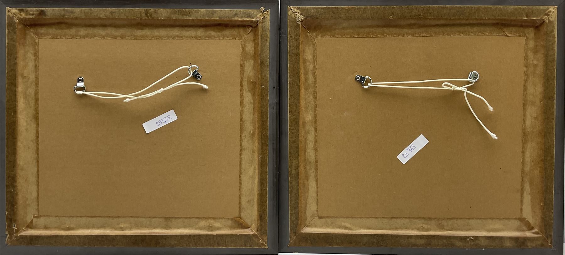 Joseph Ellis (British 18th century): 'A Modern Map of the West Riding of Yorkshire' and 'A Modern Map of the North Riding of Yorkshire', pair 18th century engraved maps with hand-colouring 20cm x 24cm (2)