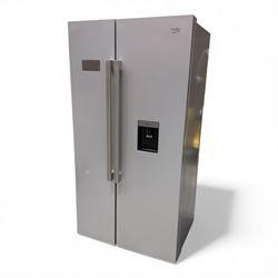 Beko American style side-by-side fridge freezer (ASD241S)