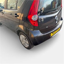 VAUXHALL AGILA HATCHBACK - 1.2 VVT ecoFLEX S 5dr, 2013, Black, Manual, 37600 Miles, (NU13 UPS)