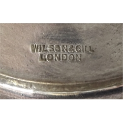 Silver sugar castor by Wilson & Gill, Birmingham 1930, approx 5oz