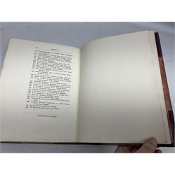 W.G. Grace - Cricket. 1891. Signed limited edition No.78/652. Re-bound in half leather with gilt panelled spine, marbled boards and end papers.