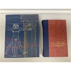 Folio Society; eighteen volumes, to include The Cathedrals of England, Redcoats and Rebels, The Gunpowder Plot, Civilisation, Benjamin Franklin 