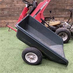 Honda 3009 Garden ride on mower with trailer - THIS LOT IS TO BE COLLECTED BY APPOINTMENT FROM DUGGLEBY STORAGE, GREAT HILL, EASTFIELD, SCARBOROUGH, YO11 3TX
