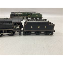 Mainline Railways ‘00’ gauge - Class 7P 4-6-0 ‘Black Watch’ no.6102 in LMS black; Patriot Class 6P/7P 4-6-0 ‘Illustrious’ no.45532 in BR green; Patriot Class 6P/7P 4-6-0 ‘Private W. Wood, V.C.’ no.45536 in BR black; Standard Class 4 4-6-0 no.75006 in BR black (4) 