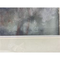 Joan Renton (Scottish 1935-): 'Hydrangea', watercolour signed, titled verso 52cm x 75cm