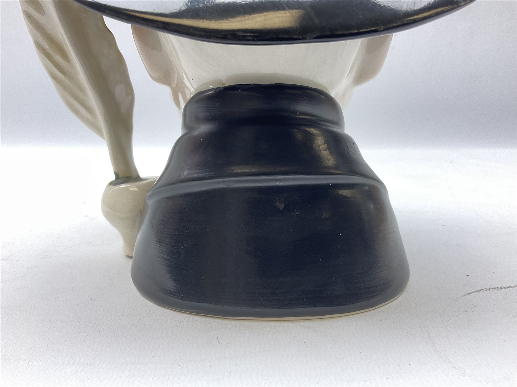 Grayshott Pottery limited edition Terry Pratchett character jug 184/1500, with certificate, H19cm