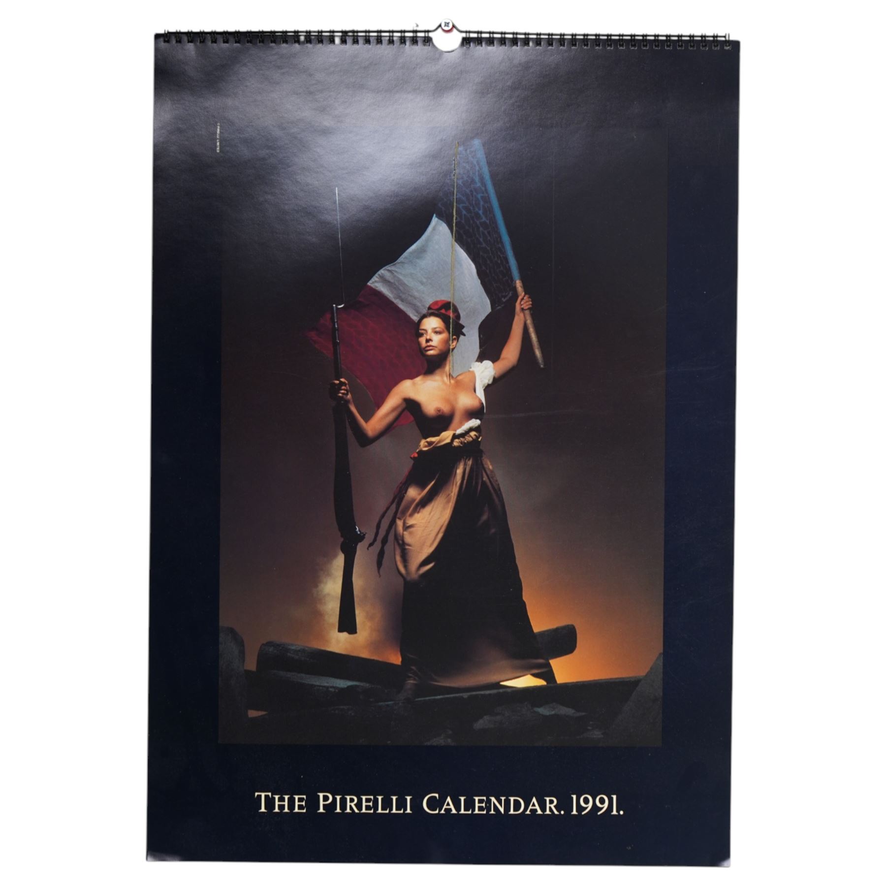 Eight Pirelli calendars, comprising 1998, 1995, 1991, 1994, 1997, 1992 and 1996, and another adjustable undated (8)