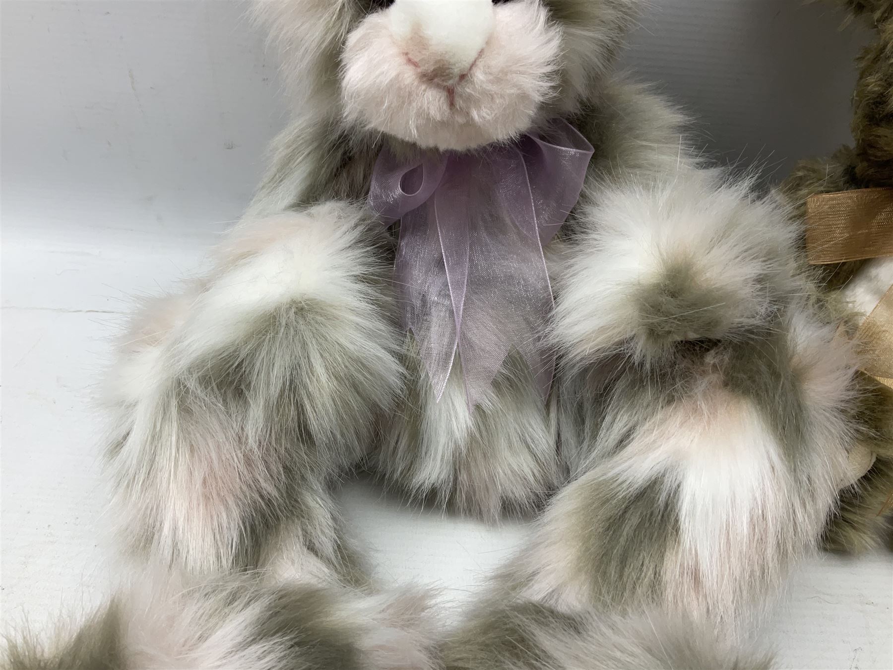 Charlie Bears - 'Gum Drop' CB2052360; 'Lettice' CB2060140; and 'Hop' CB185179B; all with labels (3)