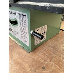 Nutool HS1500 Table saw  - THIS LOT IS TO BE COLLECTED BY APPOINTMENT FROM DUGGLEBY STORAGE, GREAT HILL, EASTFIELD, SCARBOROUGH, YO11 3TX