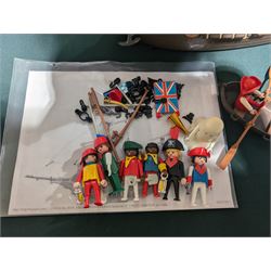 1970s Playmobil pirate ship and figures