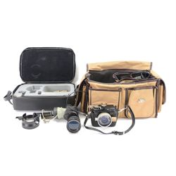 Nikon Calypso/Nikkor underwater camera serial no. 1051523, with a W-Nikkot 1;2.5 f=35mm le...