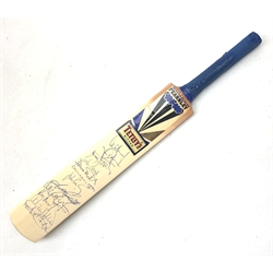 Miniature cricket bat signed by County c