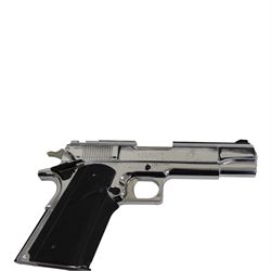 Walther CP99 air pistol, serial no J50295837,  together with Grizzly Win Mag Jr. air pistol and one other air pistol 