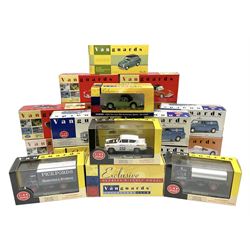 Twenty Lledo Vanguards die-cast models, mostly 1:43 scale including four 1950's - 1960's Classic Commercial Vehicles, seven Limited Editon, three Special Limited Editon, three Exclusive Members Diecast Models and three others (20)