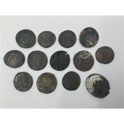 Roman Imperial Coinage, Constantine the Great, Maxentius, and further bronze folles circa 294-317AD, various mints (50)
