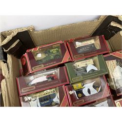 Quantity of boxed die-cast models to include Matchbox Models of Yesteryear, Corgi etc in four boxes