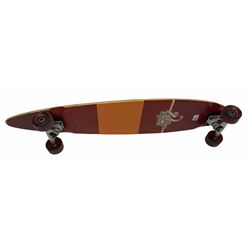 Voltage pintail red longboard, L104cm