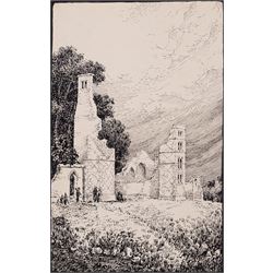 George Farquhar Pennington (British 1872-1961); collection of ten watercolours and ink sketches, variously signed and dated, largest 37cm x 26cm (10)