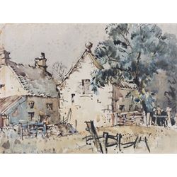 Harry Hudson Rodmell (British 1896-1984): 'Goathland', watercolour signed beneath mount, t...