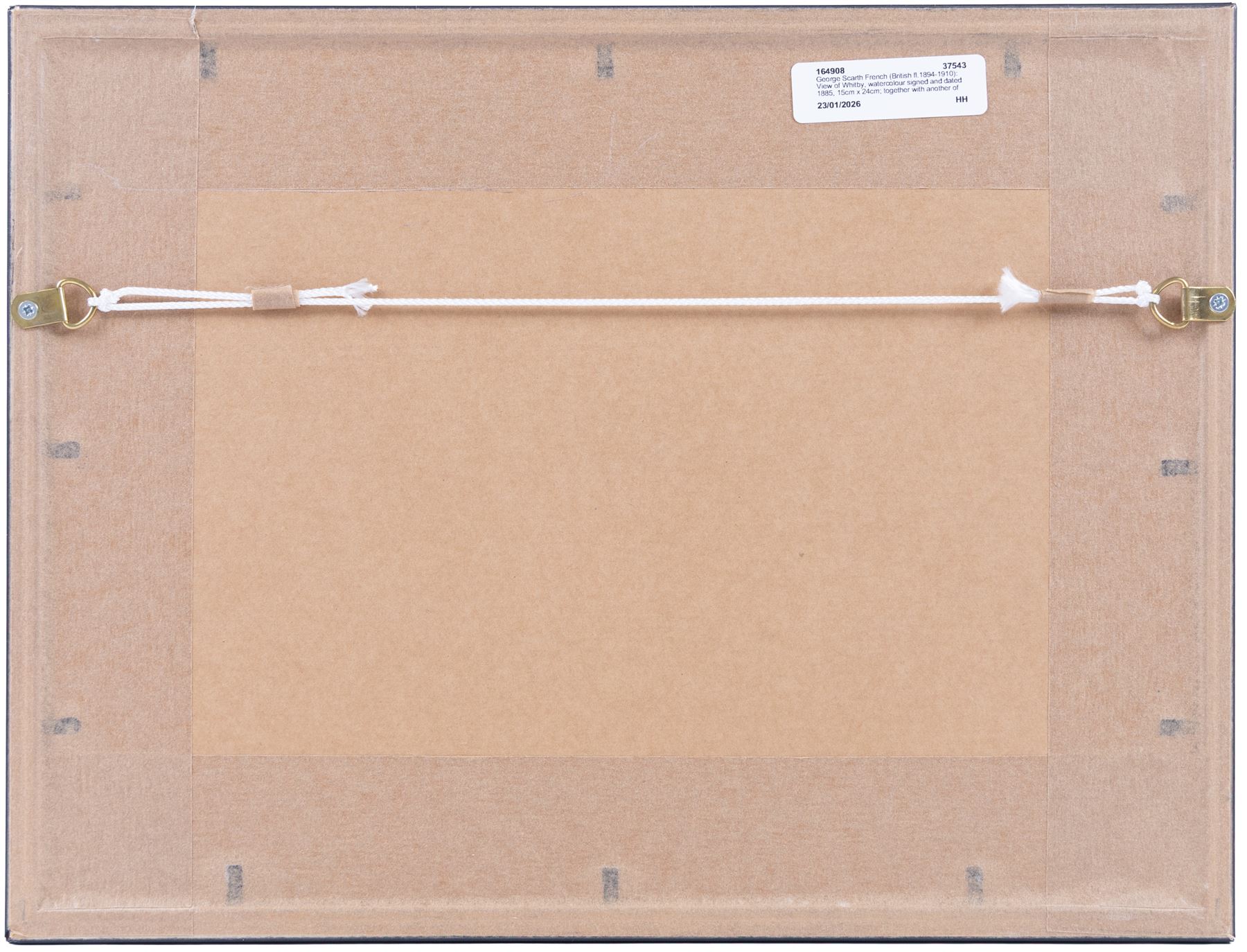 George Scarth French (British fl.1894-1910): View of Whitby, watercolour signed and dated 1885, 15cm x 24cm; together with another of 'Whitby Early Morning' signed with initials EMA, 10.5cm x 15cm and two others of Ugthorpe Lane, near Whitby, max 17cm x 25cm (4)