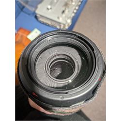Canon EF 100-400mm f/4.5-5.6L Image Stabilising Ultrasonic camera lens serial no. 4710001538, with camouflage cover and lens case, boxed with instructions
