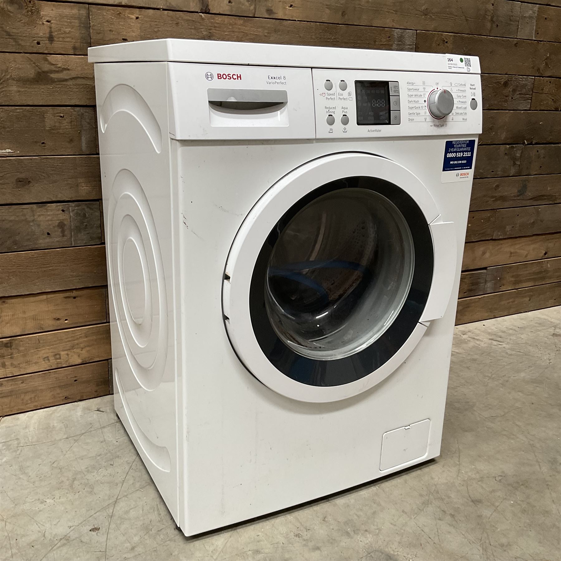 Bosch Exxcel 8 VarioPerfect washing machine 
