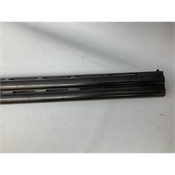 Winchester Japan 5500 12-bore by two-and-three quarters over-and-under double barrel boxlock ejector sporting gun, with 71cm barrels, ventilated rib and barrels, the walnut stock with chequered pistol grip and fore-end, single selective trigger and top safety, serial no.K542927E, L115cm overall; in gun sling SHOTGUN CERTIFICATE REQUIRED