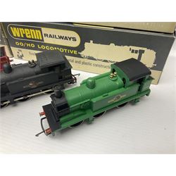Wrenn '00' gauge - five Class R1 0-6-0 tank locomotives - No.7420 in LMS Red; No.31337 in BR Black; No.31340 in BR Malachite Green; No.1127 in Southern Green; all in boxes with instructions; and No.1127 in Southern Green; in associated Wrenn box (5)