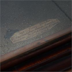 Victorian scratch built advertising model for Barnett Joel Ltd, by George Ivory  dated 1894, modelled as a horse drawn delivery wagon within a glazed display case, the hand painted cart laden with 'Best wick kippers' from various suppliers, pulled by two carved and dapple grey painted horses in full rig, upon a sanded base, with hand written makers label