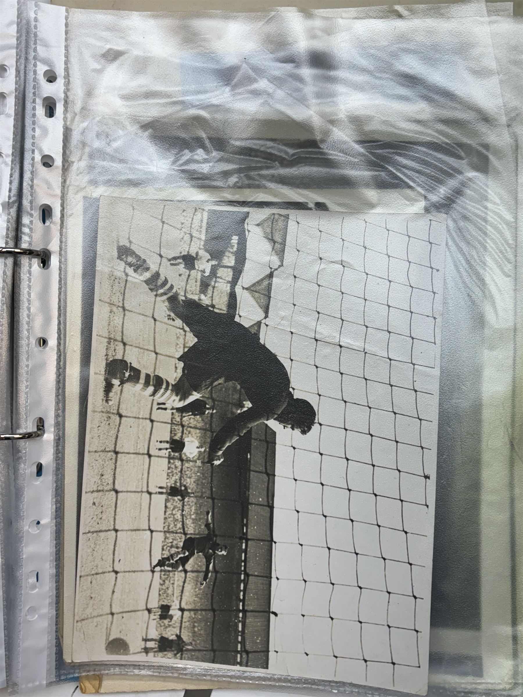 Collection of football memorabilia belonging and relating to the Hull based referee Frank Coultas, including 9ct gold Referee's medal for the 1957 Aston Villa v Manchester United FA Cup Final, inscribed 'The Football Association, F.B Coultas, F.A. Challenge Cup Competition, Final Tie 1957', hallmarked and in original case; the kit worn by him to referee the 1957 FA Cup Final and ephemera relating to the match including photographs, programmes and tickets; together with other football memorabilia collected by Frank Coultas, including programmes, photograph and ticket stubs, with some items relating to the 'Busby Babes'