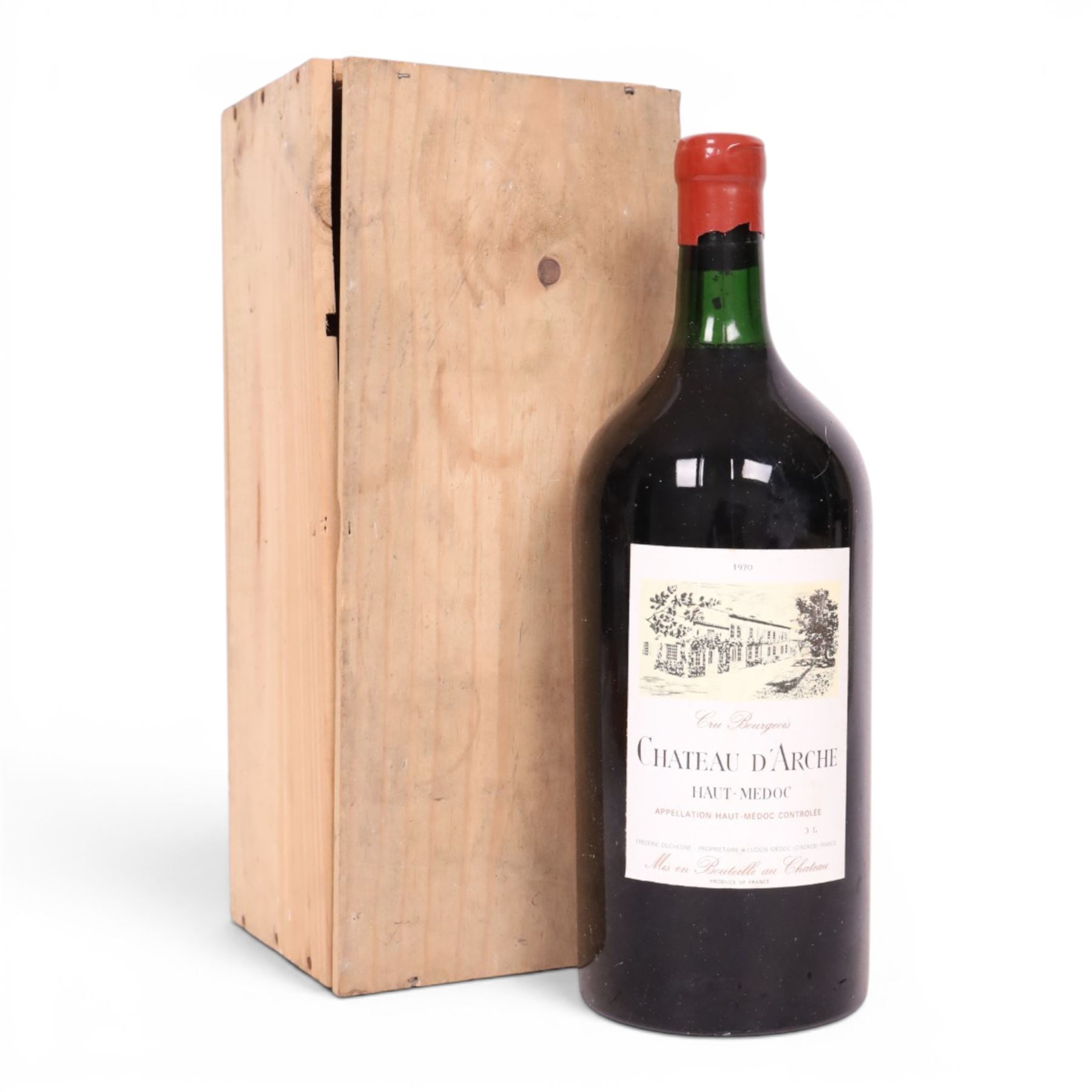 Chateau D'Ache, 1970, Haut Medoc, double magnum, 3l unknown proof   