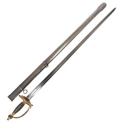 British heavy cavalry officer's sword, 1