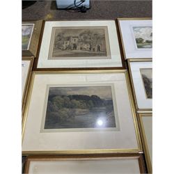 Collection of principally early 20th century watercolours, artists including M Thorpe, WH Sugden, Johnstone Rough, Percy Lancaster, Kenneth Holmes, William Ashton, James Leslie Brooke, Tom Whitehead, Mary Ann Lord, etc (12)