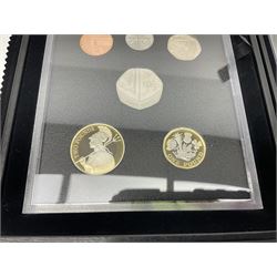 The Royal Mint United Kingdom 2021 proof coin set, cased with certificate