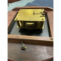 English - Early 20th century 8-day fusee wall clock with an 18