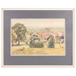 Percy Monkman (British 1892-1986): 'Kirkbymoorside', watercolour signed, titled verso 32cm x 48cm  