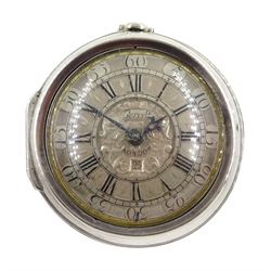 Late 17th/ early 18th century silver pai