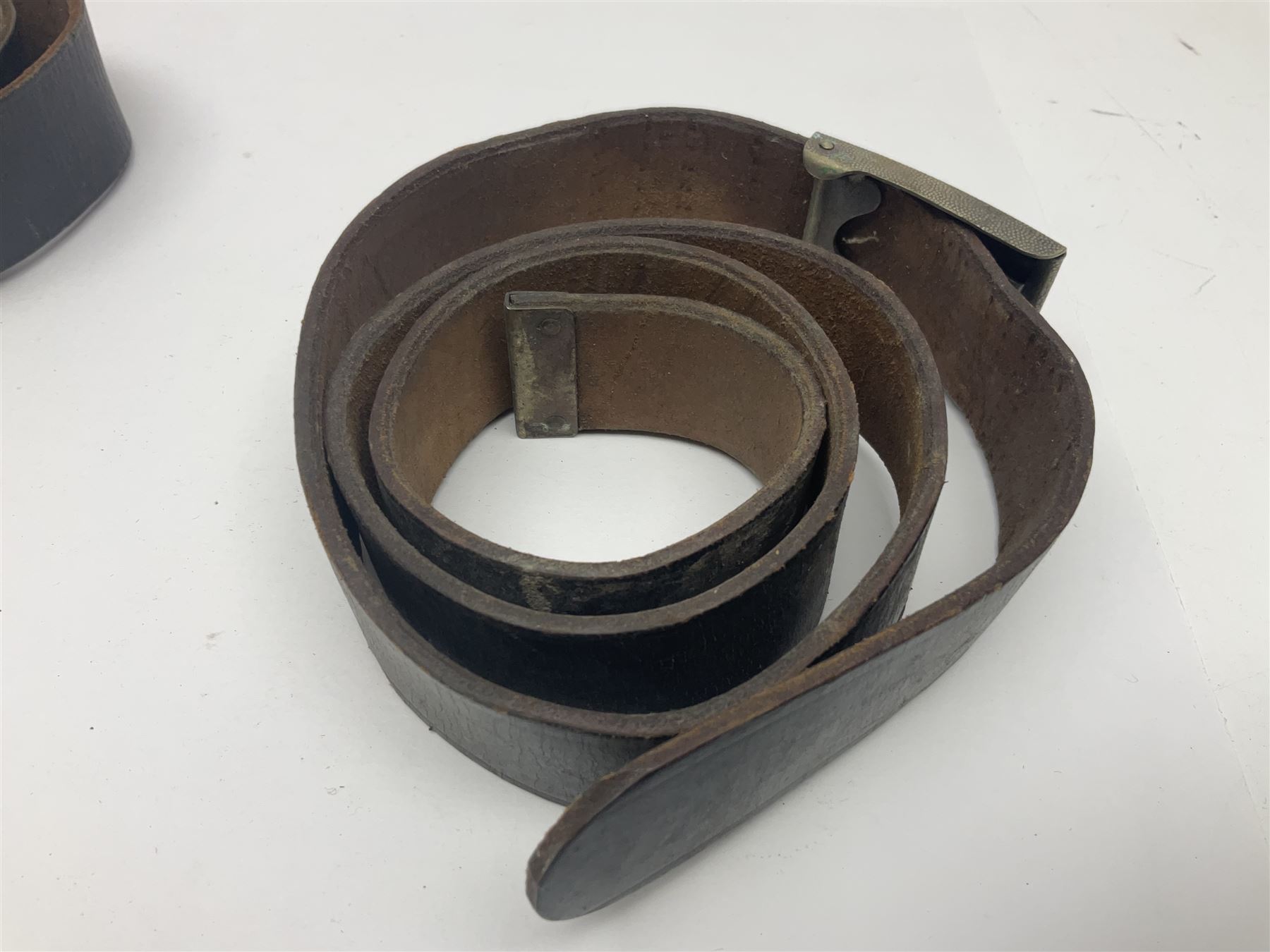 Four East German Youth Organisation belts with buckles (4)