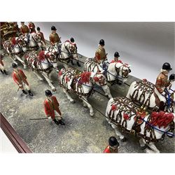 Border Fine Arts The Coronation 1953, model No. B0810, and sculpted by Ray Ayres, limited edition 150/350, with original box and certificate, L70cm  