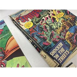 Spider-Man comics (1982-1985) nos 500-527, 529-535, 537-552, 579-602, 604-614, 620-626, and 628-631 (97)