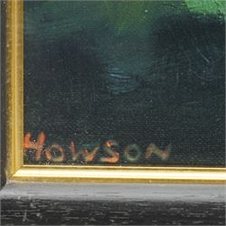 After Peter Howson (Scottish 1958-): Tiger, colour print in ebonised frame 53cm x 69cm