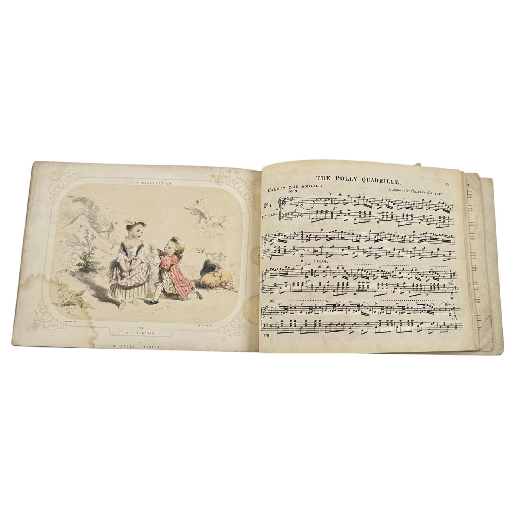 Collection of vintage children's picture books and comics 