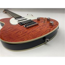 Korean Peavey EXP Telecaster style electric guitar serial no.03040032 L98cm; in Stagg soft carrying case