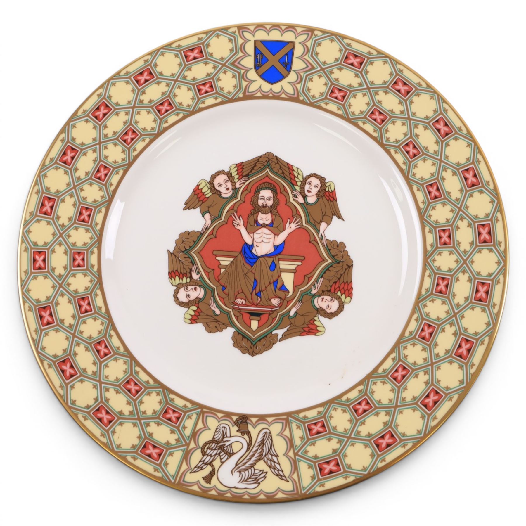 Collectors plates, including Royal Copenhagen plates, Mulberry Hall, Minton etc