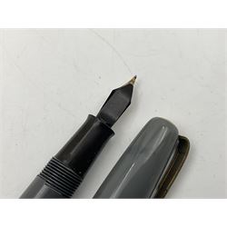 Five Waterman's fountain pens, to include Ideal, 152V, 701 etc, four with 14ct gold nibs